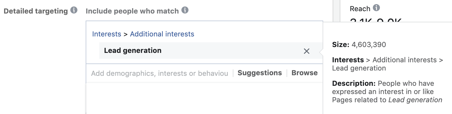 Facebook Ads Lead Generation