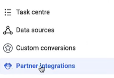 Partner integrations Facebook