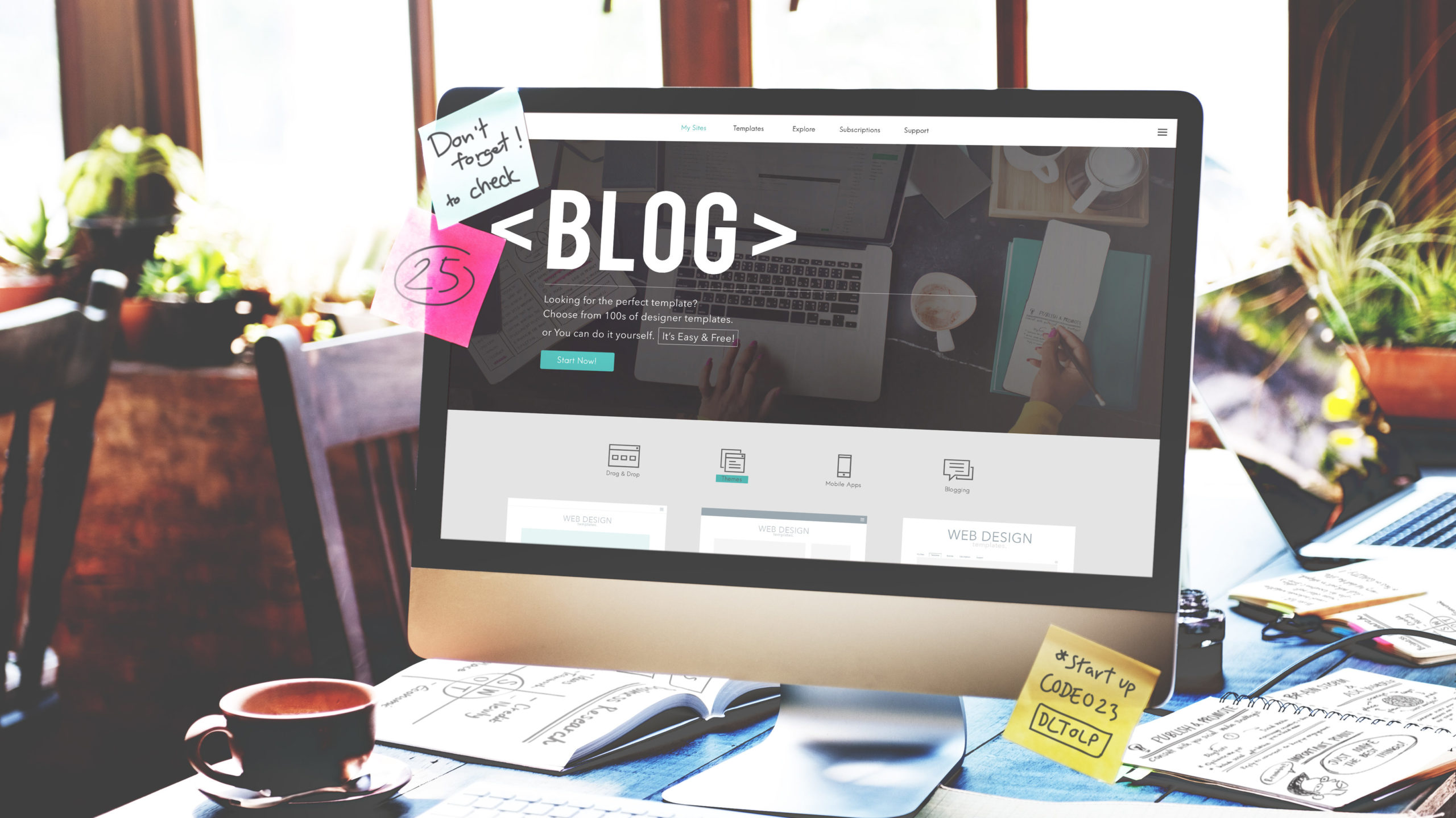 Add content to blog