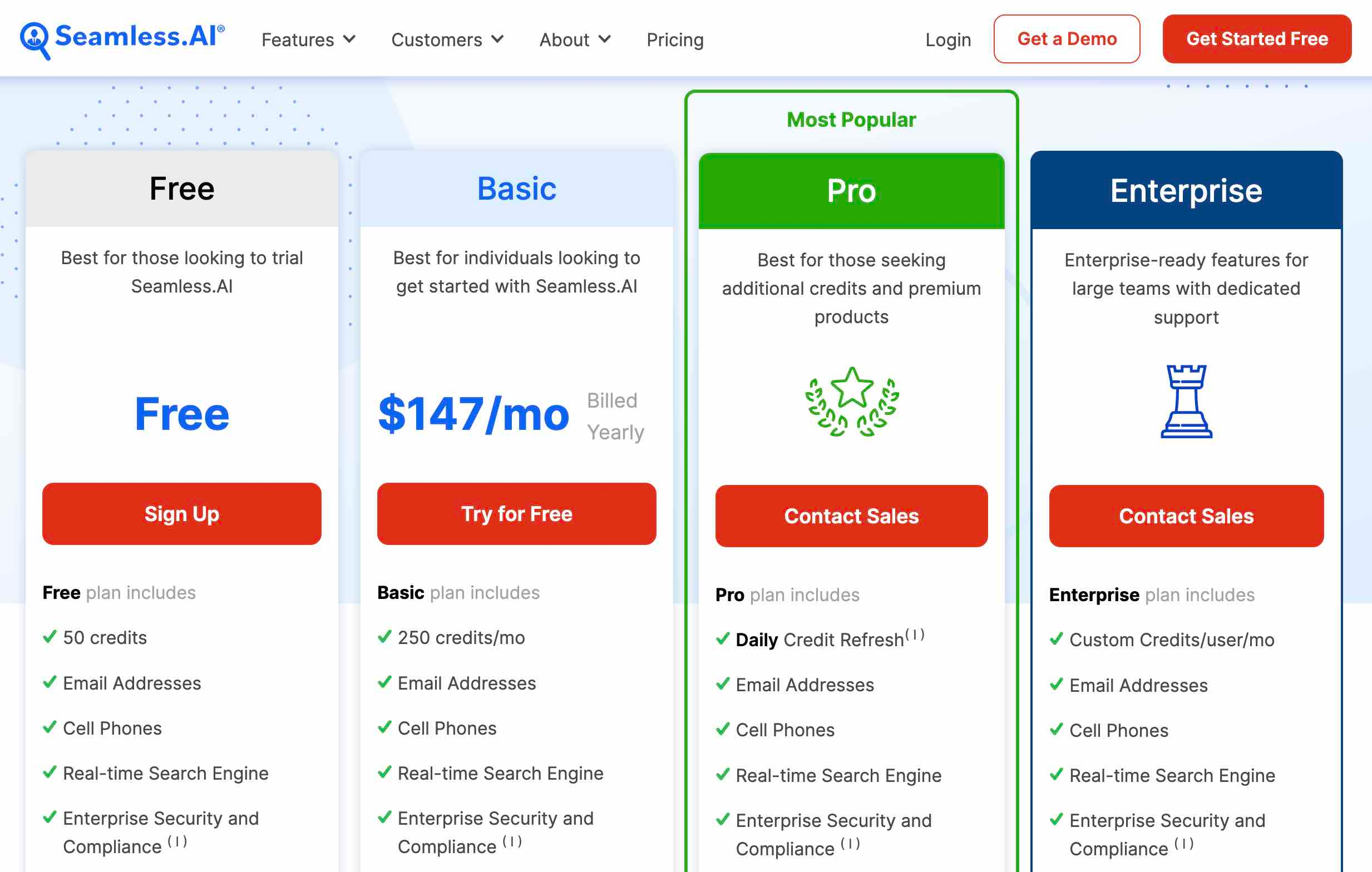 Seamless Pricing