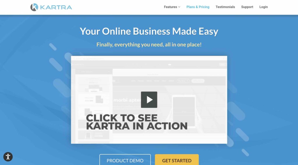 Kartra home