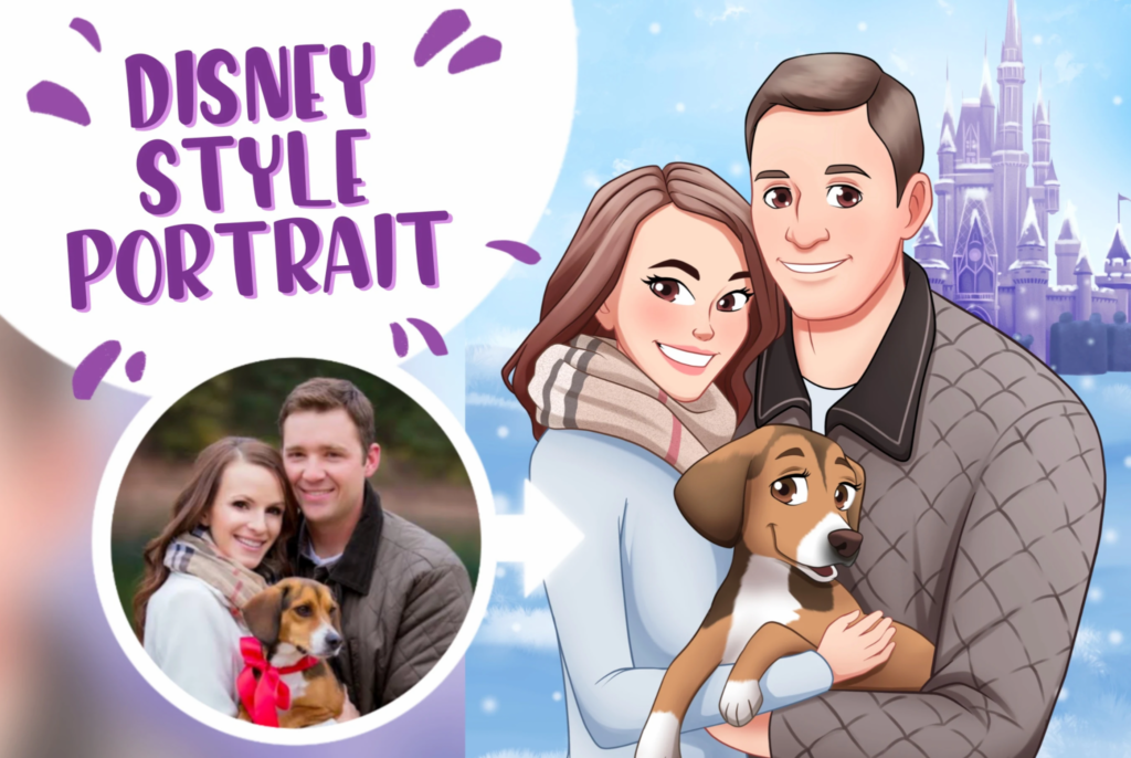 Cartoon pet portraits