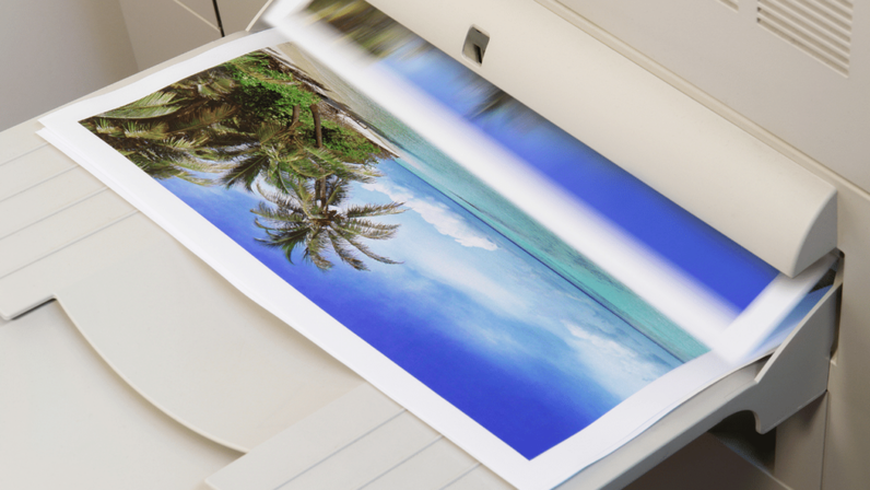 Printing photo paper
