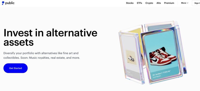 Public.com alternative assets investments