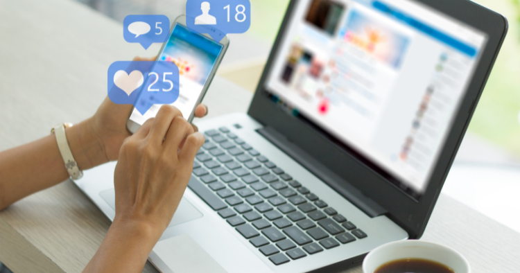 Social media engagement