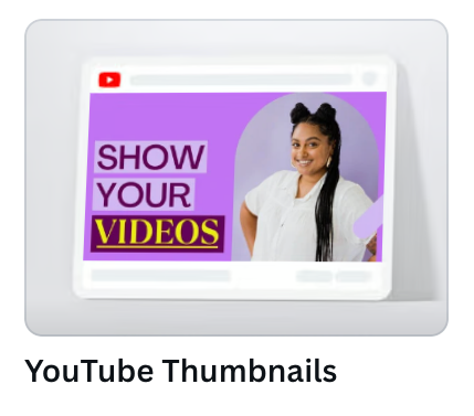 YouTube Thumbnails in Canva