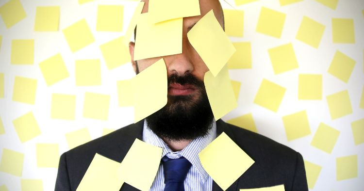 Man under stress