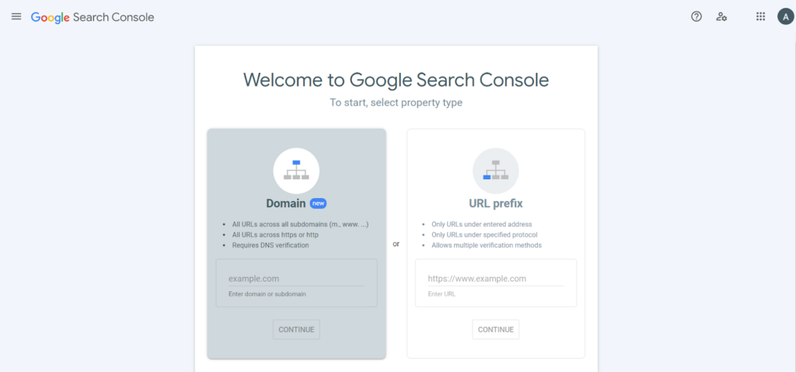 Google search console