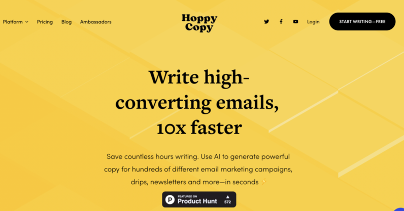 Hoppy Copy AI
